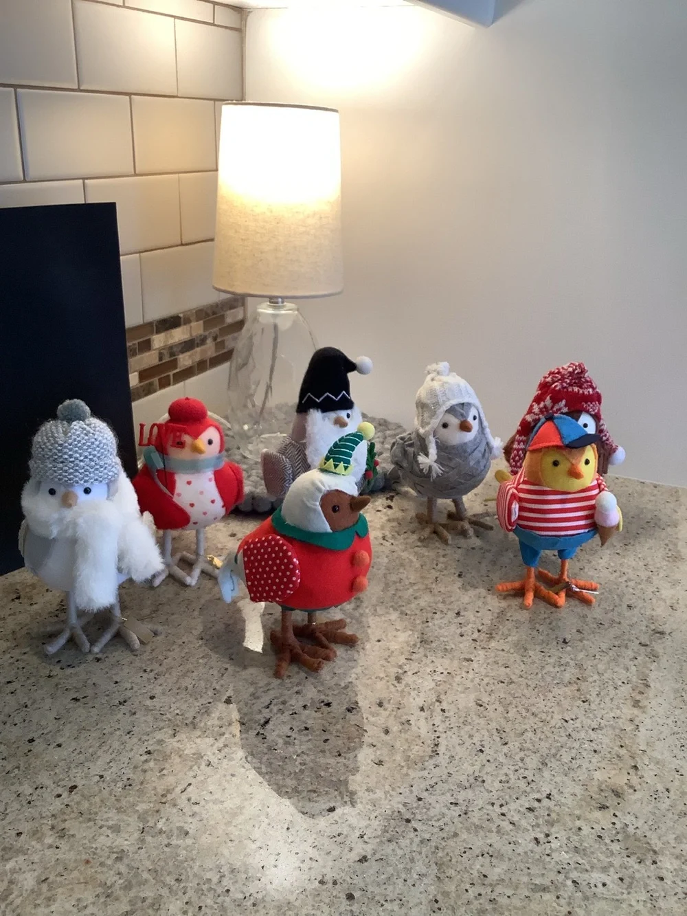 Set of Seven Spritz Birds Featherly Friends from Target